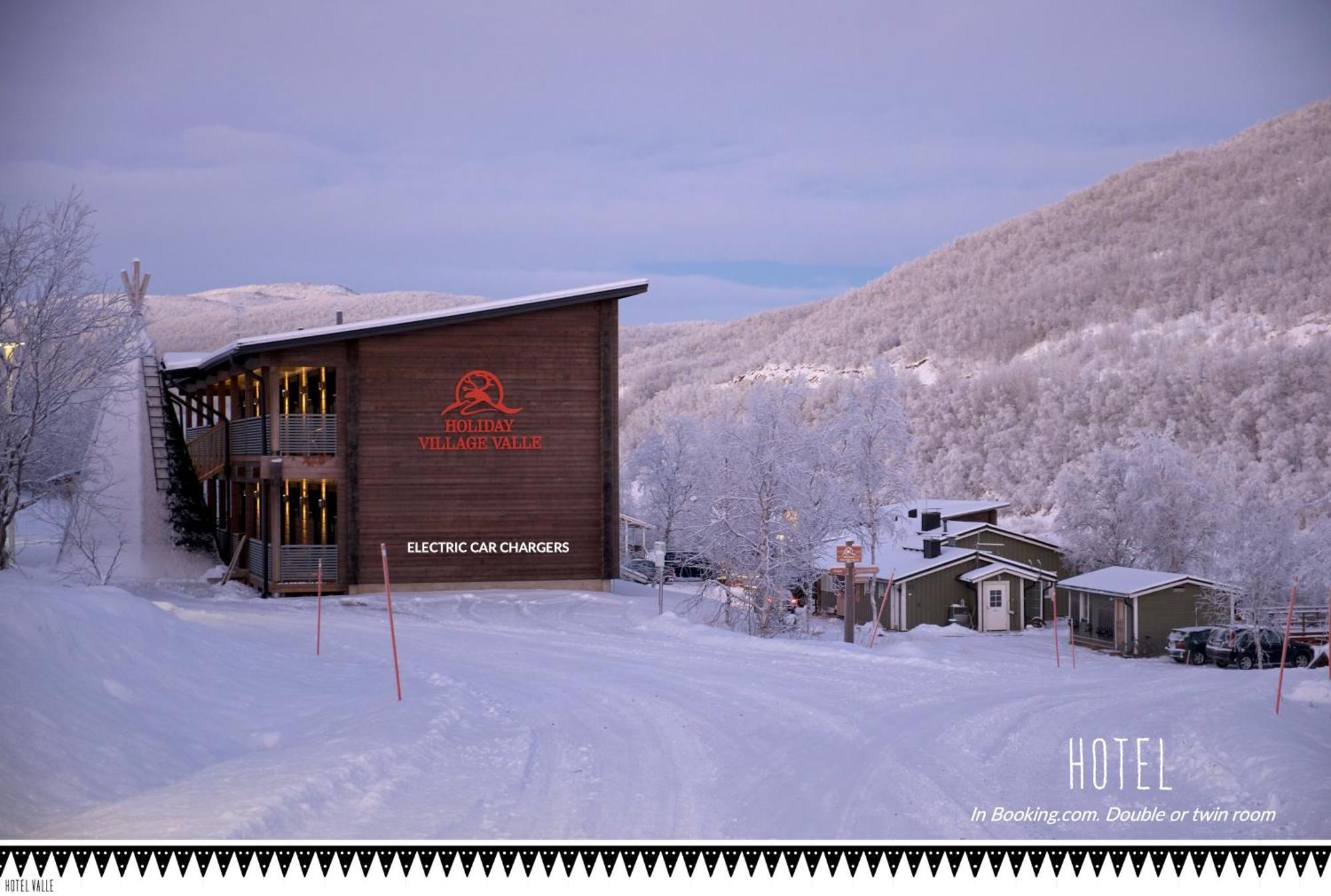 Hotel Valle Lapland Utsjoki Bagian luar foto